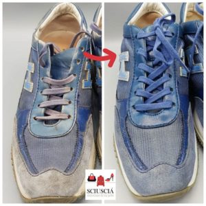 riparazione pulizia scarpe borse pelle