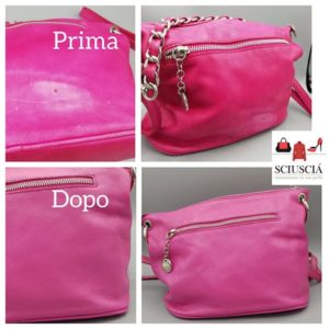 riparazione pulizia scarpe borse pelle
