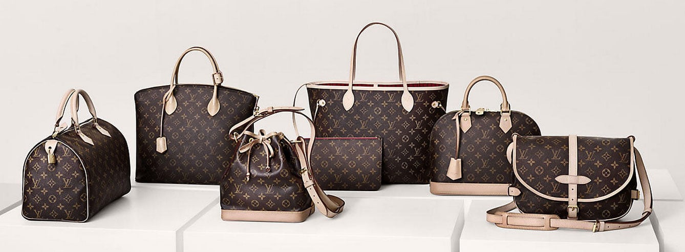 Collezione borse Louis Vuitton. Riparazione e ricolorazione della tua Vuitton preferita